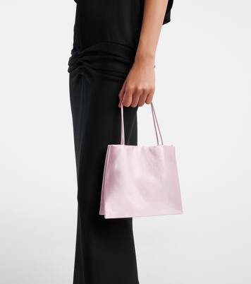 Cecily Medium satin tote bag  | The Row