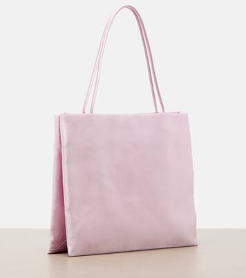 Cecily Medium satin tote bag  | The Row