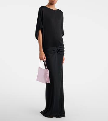 Cecily Medium satin tote bag  | The Row