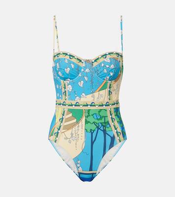 Bedruckter Badeanzug | Tory Burch