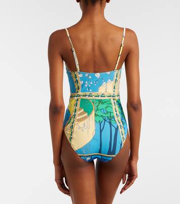 Bedruckter Badeanzug | Tory Burch