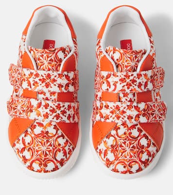 Zapatillas de lona estampadas | Dolce&Gabbana Kids