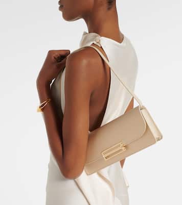 Dorian East-West satin clutch | Victoria Beckham