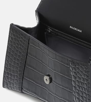 Hourglass Small leather shoulder bag | Balenciaga