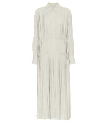 Robe midi en laine mélangée | CO