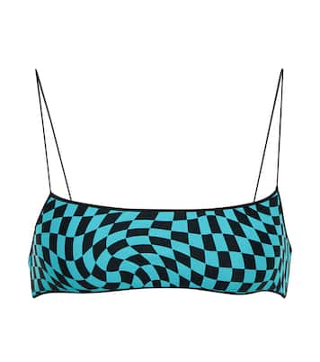 Haut de bikini The C à carreaux | Tropic of C