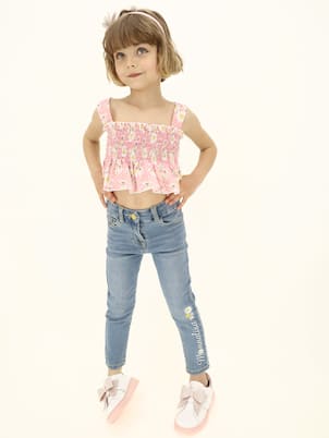 Jeans Tweety aus Denim | Monnalisa