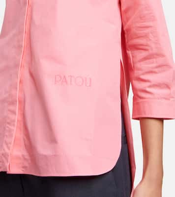 Oversize-Hemd aus Baumwollpopeline | Patou
