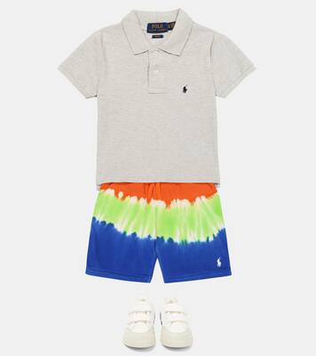 Short imprimé en coton mélangé | Polo Ralph Lauren Kids