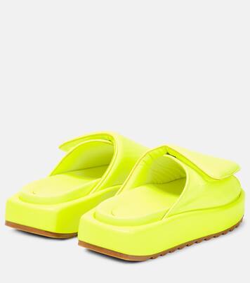 Pantoletten Gia 1 aus Leder | Gia Borghini