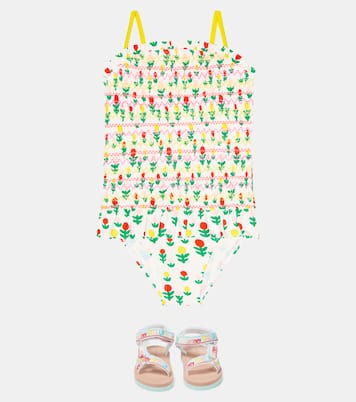 Printed swimsuit | Stella McCartney Kids