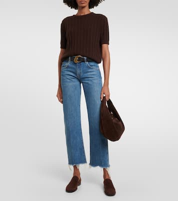 Slip-Ons Alessio aus Veloursleder | Khaite