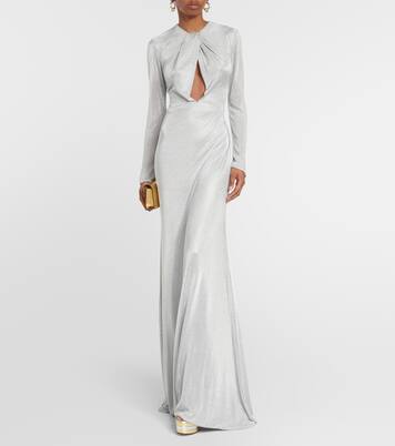 Cutout gown | Costarellos