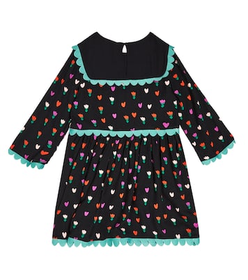 Scallop-trimmed printed dress  | Stella McCartney Kids