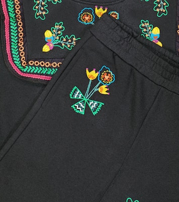 Embroidered sweatshirt and sweatpants set | Stella McCartney Kids