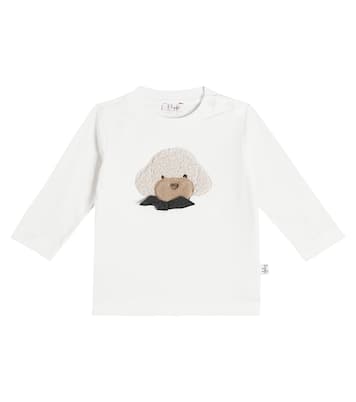 Baby Longsleeve aus Baumwoll-Jersey | Il Gufo
