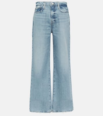 High-Rise Wide-Leg Jeans Le Jane | Frame