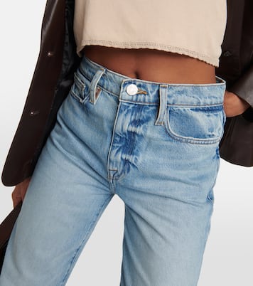 High-Rise Wide-Leg Jeans Le Jane | Frame