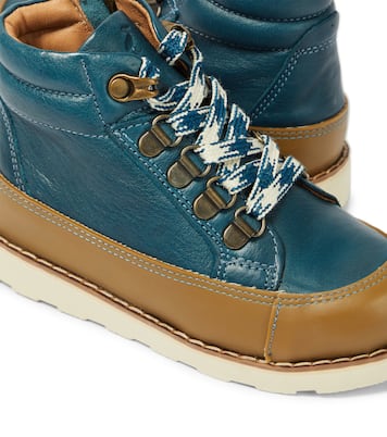 Schnürstiefel aus Leder | Petit Nord