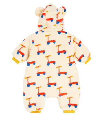 Baby printed fleece onesie | Jellymallow