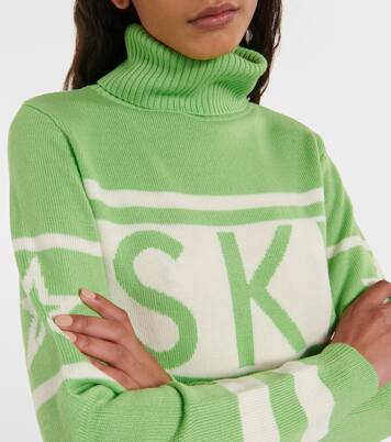 Skipullover Schild aus Wolle | Perfect Moment