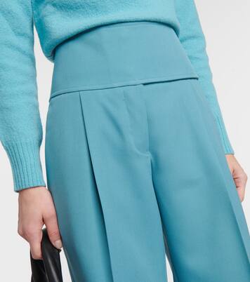 Weite Hose aus Wolle | Jil Sander