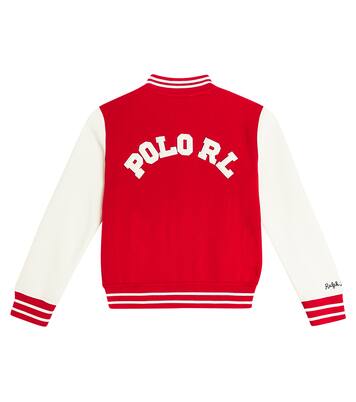 Logo cotton-blend jacket | Polo Ralph Lauren Kids