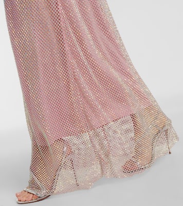 Abito lungo in mesh con decorazioni | Sportmax