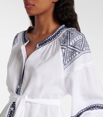 Robe midi Ally brodée | Melissa Odabash