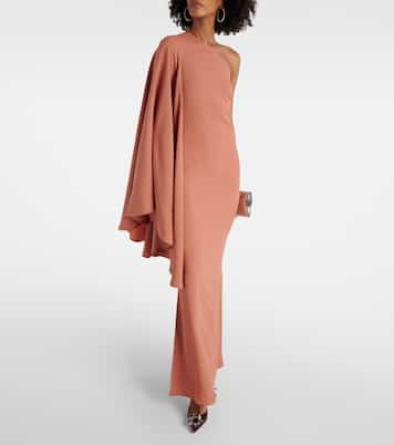 Robe longue Sifnos en crêpe de cady | Taller Marmo