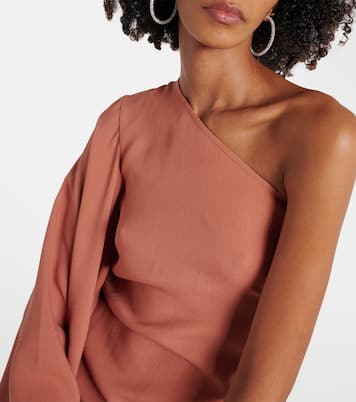 Robe longue Sifnos en crêpe de cady | Taller Marmo