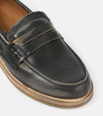 Jerry leather penny loafers | Golden Goose