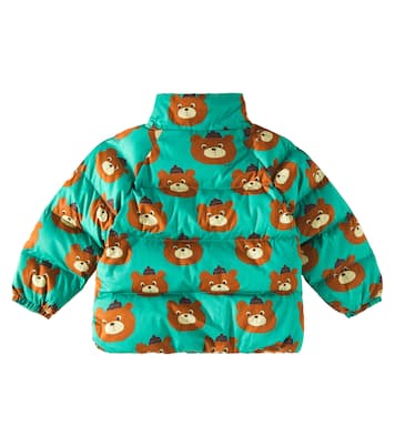 Veste matelassée Bears en coton | Tinycottons