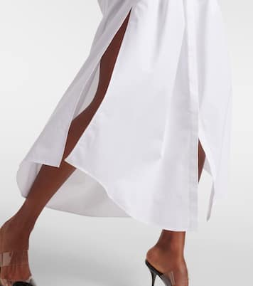 Hemdblusenkleid aus Baumwollpopeline | Alaïa