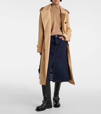 Top de cuello alto de lana | Burberry