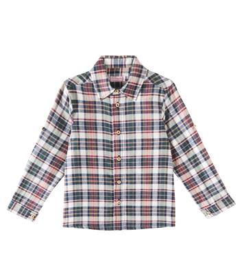 Nico plaid cotton shirt | La Coqueta