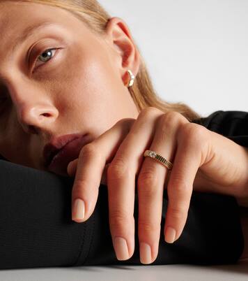 Cher 14kt gold ring with diamonds | Stone and Strand