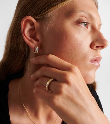 Cher 14kt gold ring with diamonds | Stone and Strand