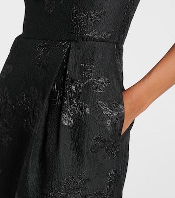 Bustier-Robe Henrietta aus Brokat | Rebecca Vallance