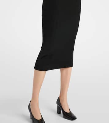 Midikleid aus Rippstrick | Prada