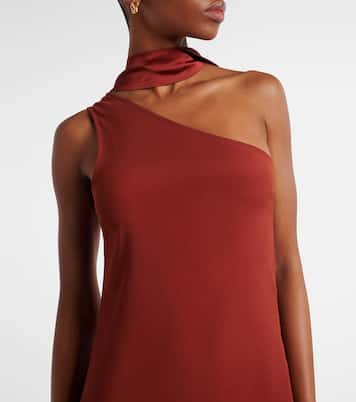 Abito lungo Caroline in crêpe cady | Taller Marmo