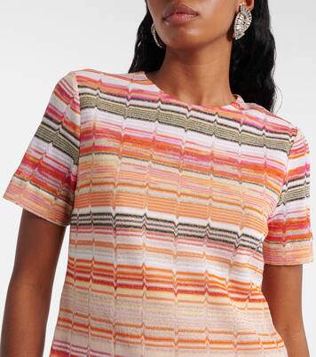 Minikleid aus Häkelstrick | Missoni