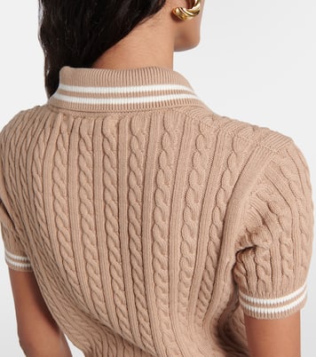 Polohemd aus Baumwolle | Alessandra Rich