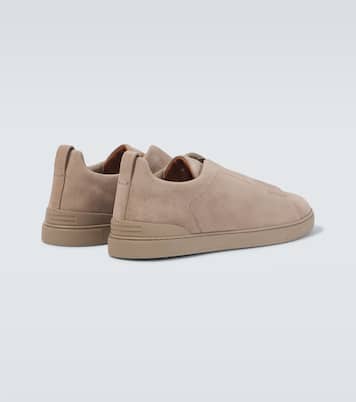 Sneakers Triple Stitch aus Veloursleder | Zegna