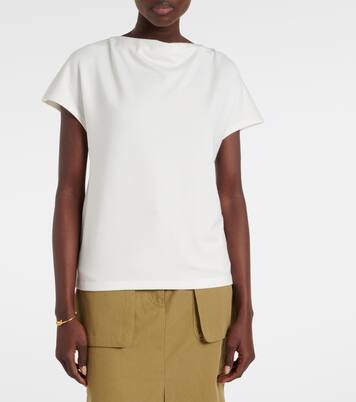 Draped T-shirt | Vince