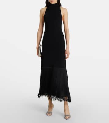 Halley 85 metallic leather slingback pumps | Gianvito Rossi