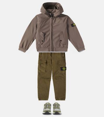 Cotton pants | Stone Island Junior