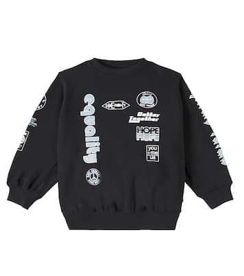 Magni printed cotton jersey sweatshirt | Molo