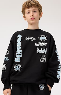 Magni printed cotton jersey sweatshirt | Molo