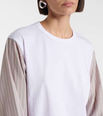 T-Shirt aus einem Baumwollgemisch | Dries Van Noten